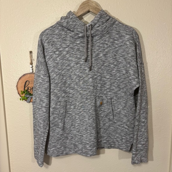 Carhartt Sweaters - Carhartt Women’s Marled Gray Hooded Sweater Size M